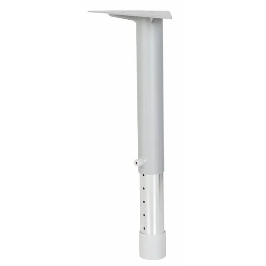 Height Adjustable Legs - Pack of 4 - Grey & Silver - 39-61.5 cm - Modern Teaching Aids NZ