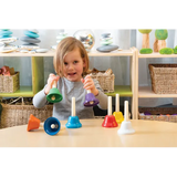 Rainbow Music Bells - Set of 8 - Modern Teaching Aids NZ