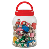 Wrist Bells in a Jar - Jar of 20 - Modern Teaching Aids NZ