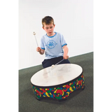 Low Colourful Floor Drum - Modern Teaching Aids NZ