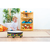 Low Colourful Floor Drum - Modern Teaching Aids NZ