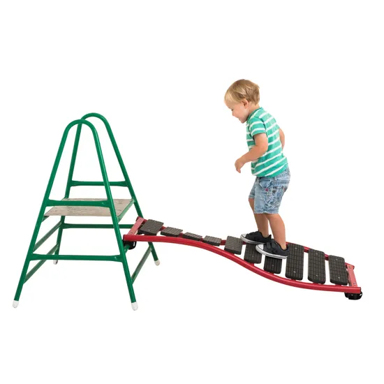 Wonky Walker Balance Bar 121cm with Cleats - Modern Teaching Aids NZ