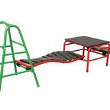 Wonky Walker Balance Bar 121cm with Cleats - Modern Teaching Aids NZ