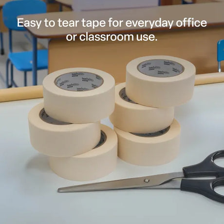Paper Masking Tape 48mm X 50metres - Modern Teaching Aids NZ