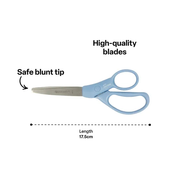 Teachables Student Scissor 17.5 cm Blue - Modern Teaching Aids NZ