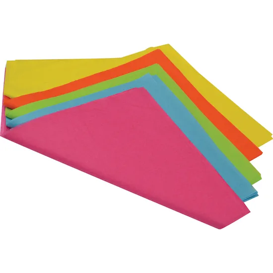 Bright Tissue Paper (500 x 750mm) - Pack of 480 - Modern Teaching Aids NZ