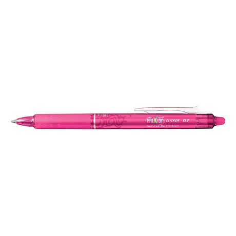 FriXion Clicker Erasable Pen Pink - Modern Teaching Aids NZ