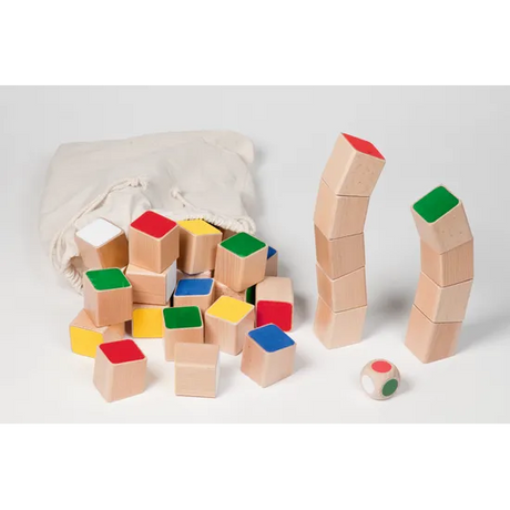 Leaning Wooden Stack - Modern Teaching Aids NZ