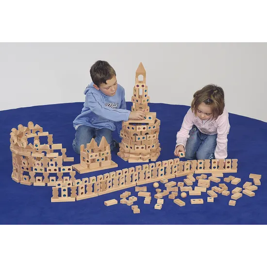 Gem Building Bricks - 235 pieces - Modern Teaching Aids NZ