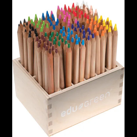 eduGREEN Jumbo Triangular Pencils - Pack of 144 - Modern Teaching Aids NZ