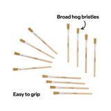Creatistics Paste Brushes - Pack of 12 - Modern Teaching Aids NZ