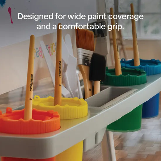 Flat Brushes - Pack of 60 - Modern Teaching Aids NZ