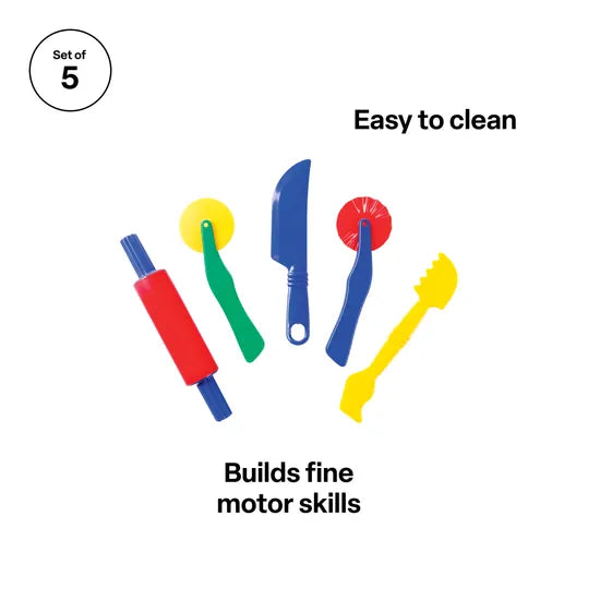 Dough Accessories  - Set of 5 - Modern Teaching Aids NZ