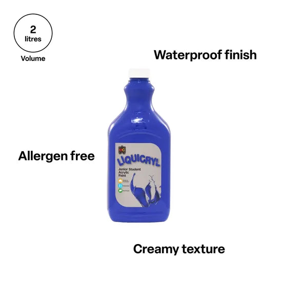 Liquicryl Acrylic Paint 2 L - Brilliant Blue
