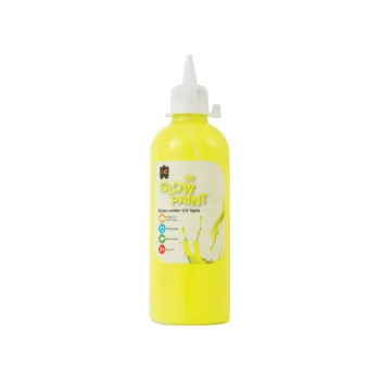 UV Glow Paint 500ml - Yellow - Modern Teaching Aids NZ