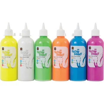UV Glow Paint 500ml - Blue - Modern Teaching Aids NZ