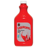 Liquicryl Acrylic Paint - Red 2 Litre - Modern Teaching Aids NZ