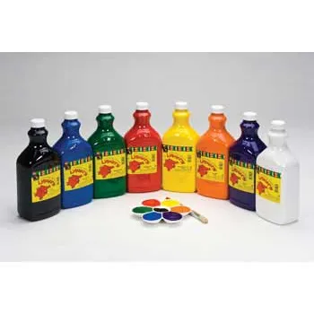 Liquicryl Acrylic Paint - Yellow 2 Litre - Modern Teaching Aids NZ