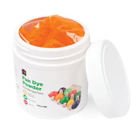Fun Dye Powder - Yellow 500g - Modern Teaching Aids NZ