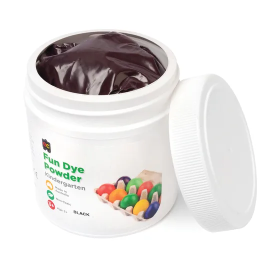Fun Dye Powder - Black 500g - Modern Teaching Aids NZ