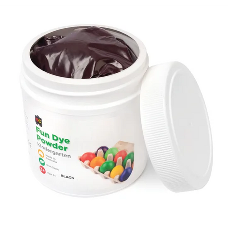 Fun Dye Powder - Black 500g - Modern Teaching Aids NZ