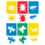 Bug Stencils - Set of 6 - Modern Teaching Aids NZ