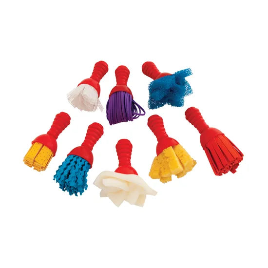 Texture Wands - Assorted Set of 8 - Modern Teaching Aids NZ