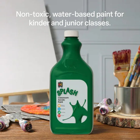Splash Acrylic Paint 2 L - Martian Green