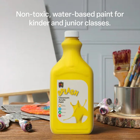 Splash Acrylic Paint 2 L - Sunshine Yellow