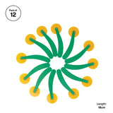 Flat Dough Wheels 18 cm - Pack of 12 - Modern Teaching Aids NZ