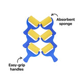 Kindy Sponge Roller - Pack of 6 - Modern Teaching Aids NZ