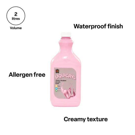 Liquicryl Acrylic Paint 2 L - Pink