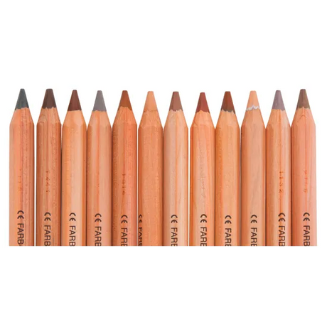 Lyra Giant Skintone Pencils - Pack of 12 - Modern Teaching Aids NZ