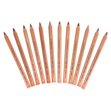 Lyra Giant Skintone Pencils - Pack of 12 - Modern Teaching Aids NZ