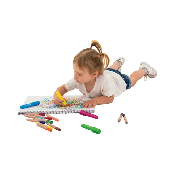 Easi-Grip Watercolour Pencils - Pack of 12 - Modern Teaching Aids NZ