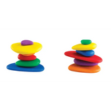 Rainbow Pebbles - Set of 36 & Activity Cards - Modern Teaching Aids NZ