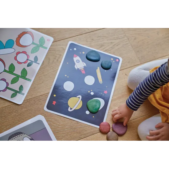 Junior Rainbow Pebbles Eco-Friendly Material - Modern Teaching Aids NZ