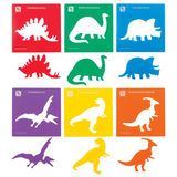 Dinosaur Stencils - Set of 6 - Modern Teaching Aids NZ