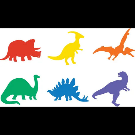 Dinosaur Stencils - Set of 6 - Modern Teaching Aids NZ