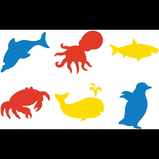 Sea Life Stencils - Set of 6 - Modern Teaching Aids NZ