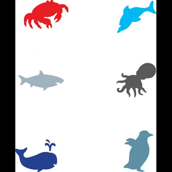 Sea Life Stencils - Set of 6 - Modern Teaching Aids NZ