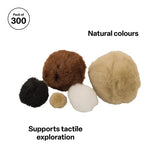 Pom Poms - Animal Colours Pack of 300 - Modern Teaching Aids NZ