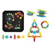 Junior Rainbow Pebbles Kit - Eco-Friendly Material, Set of 3