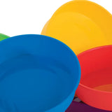 Coloured Plastic Bowls - Set of 6 - Modern Teaching Aids NZ