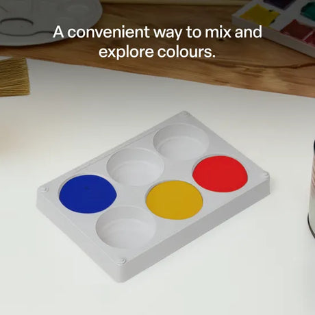 Mixing Palette - 6 Wells - Modern Teaching Aids NZ