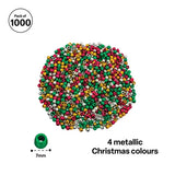Christmas Pony Bead - Pack of 1000 - Modern Teaching Aids NZ