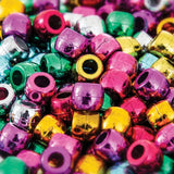Metallic Pony Bead - Pack of 1000 - Modern Teaching Aids NZ