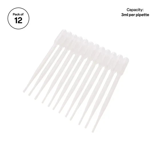Paint Pipettes 3 ml - Pack of 12 - Modern Teaching Aids NZ