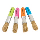 Creatistics Stubby Paint Brushes Pack of 24 - Modern Teaching Aids NZ