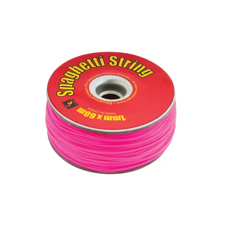 Spaghetti String Fluoro Pink 60m - Modern Teaching Aids NZ